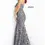 Thumbnail: Jovani 07935 Gunmetal Strapless Mermaid Prom Dress
