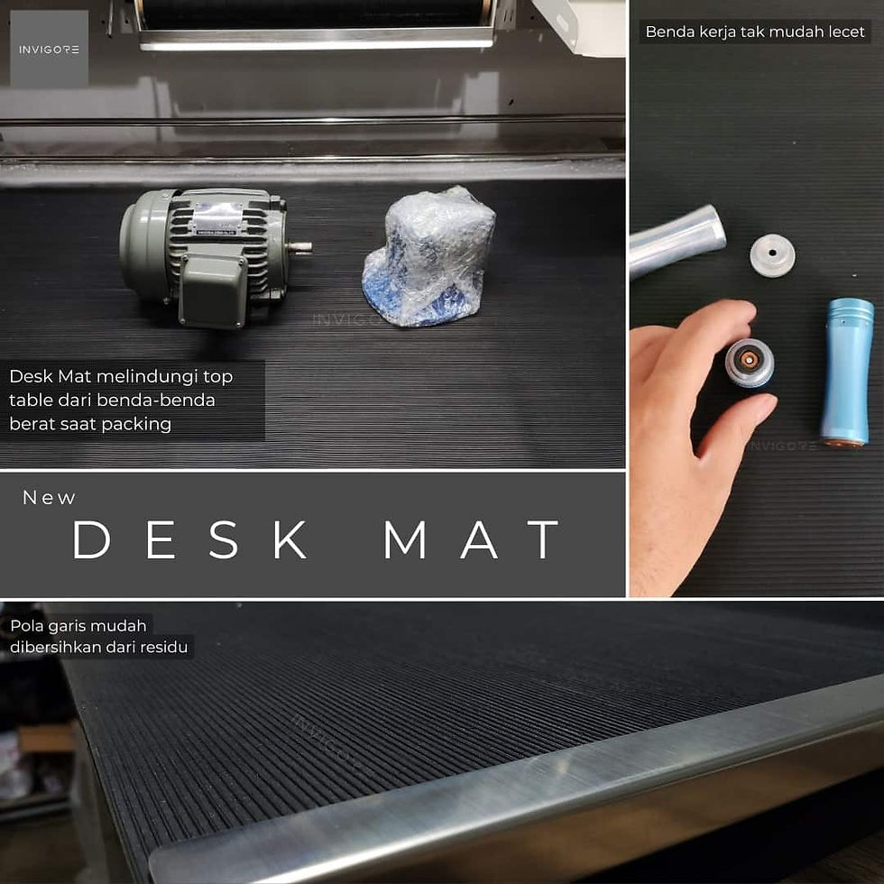 desk mat pelindung karet meja tak mudah rusak