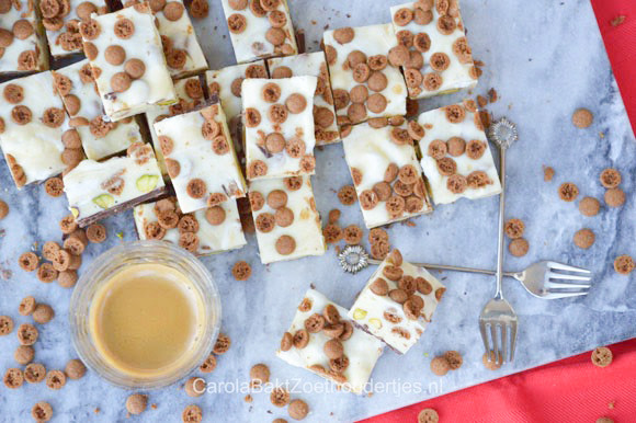 Fudge met kruidnootjes van Sinterklaas