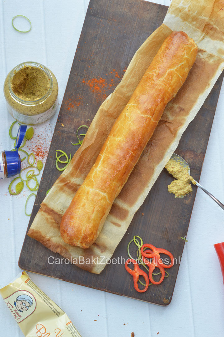 Saucijzenstaaf zelf maken