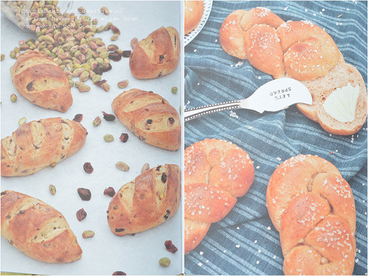 Broodjes met pistache en zo vlecht je broodjes