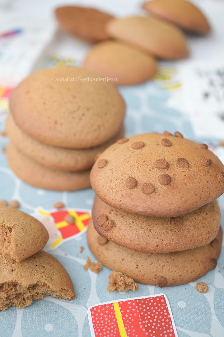 Speculaas eierenkoeken met ammoniumbicarbonaat