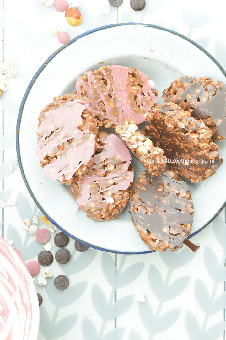 Gevulde chocoladereep met 2 of 3 ingredienten