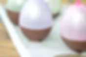 Chocoladebakjes maken met ballonnen