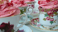 Cupcakes gebakken in Bone China servies