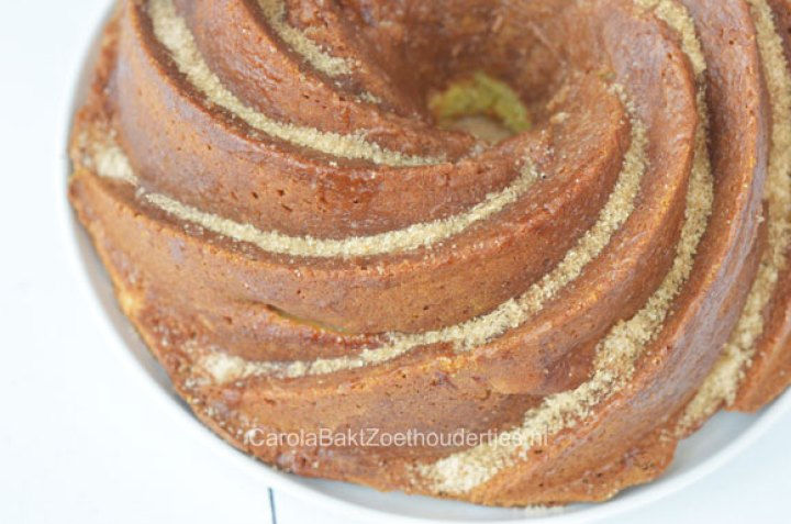 Fluweel zachte perzikcake