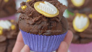 Duivelse multi- chocolade cupcakes