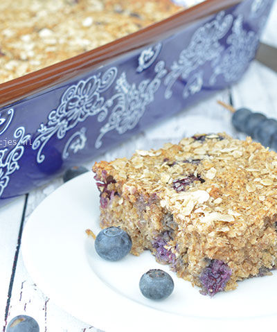 Blueberry oatmeal cookie with coconut