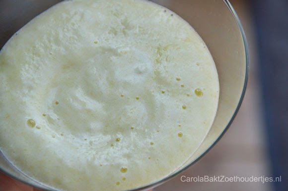 Ananas mousse en ananas ijs van puur fruit
