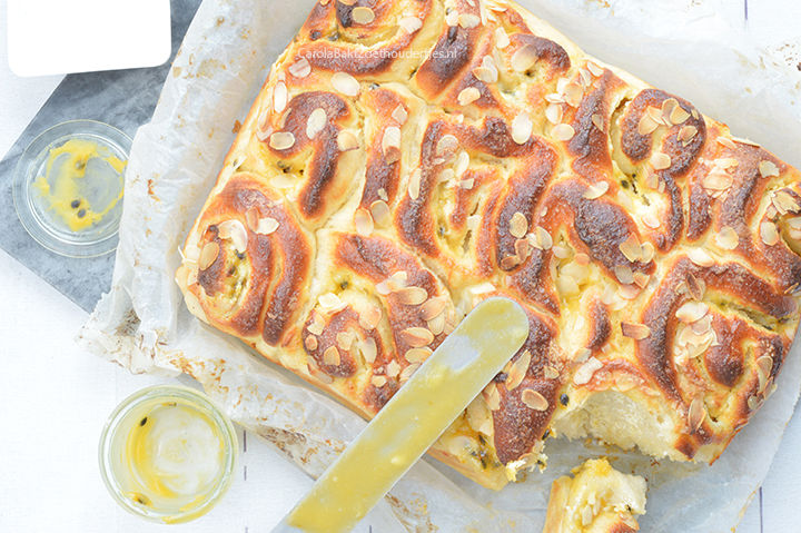 Cheesecake passievrucht rolls