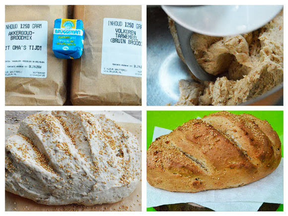 Brood en pizza bakken op een pizzasteen