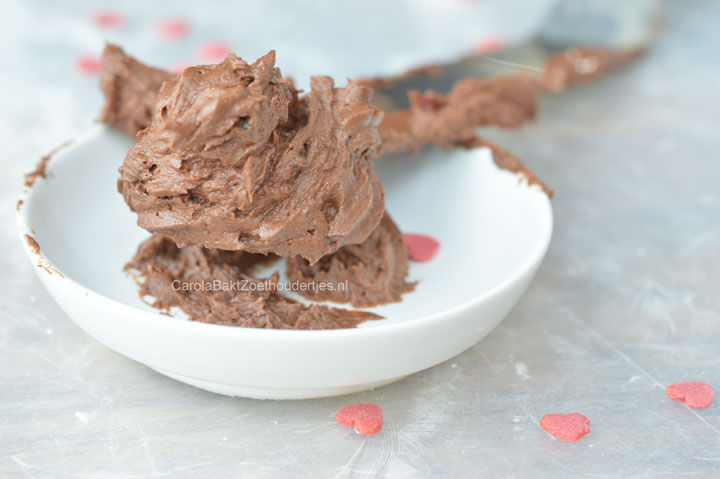 Chocolade botercrème maken
