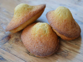 Madeleines met nougatine