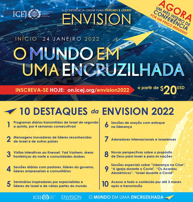 Inscrições para o ENVISION