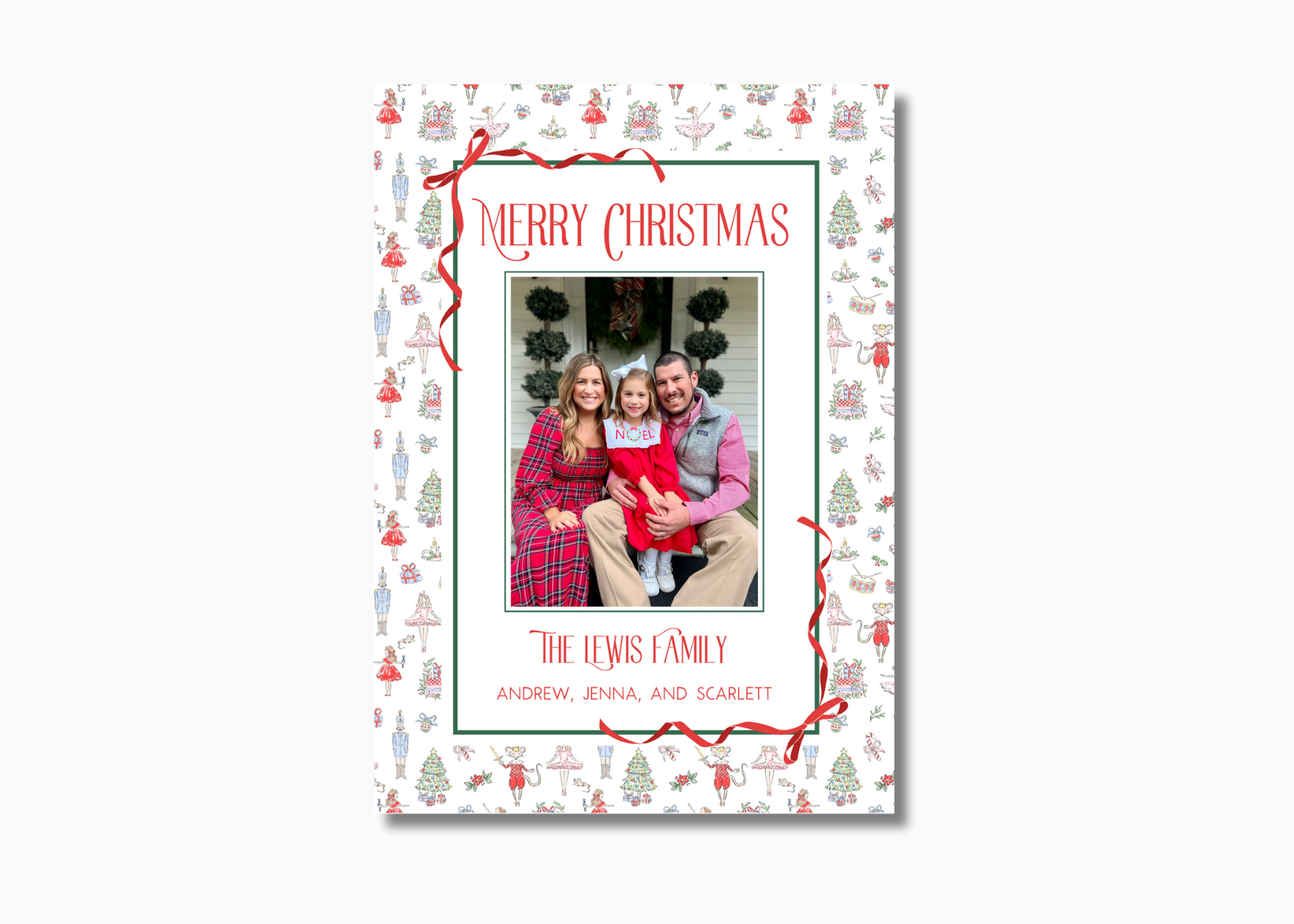 Nutcracker Icon Holiday Card