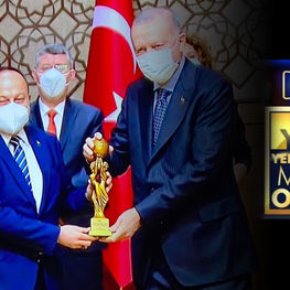 KANAL 3 TV'YE ÖDÜL...