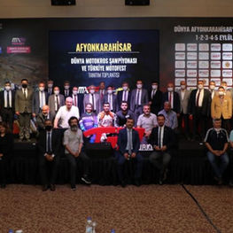 2021 DÜNYA MOTOKROS ŞAMPİYONASI'NIN TANITIMI NG AFYON HOTELDE YAPILDI