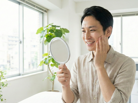 ヒゲ脱毛後、肌が明るくなって印象まで変わった