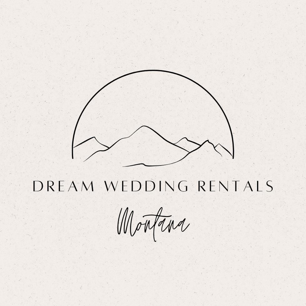 Dream Wedding Rentals Montana Logo