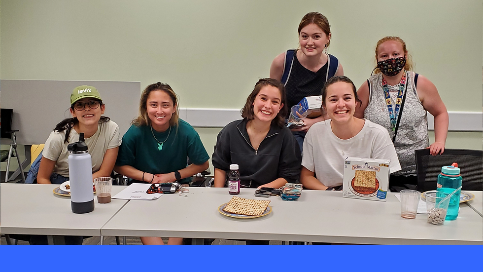 UTD Hillel Matzah Pizza Party