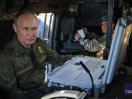 Putin (Visibly) Ponders . . . .
