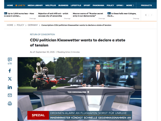 Europe Starting the Pre-War Controls