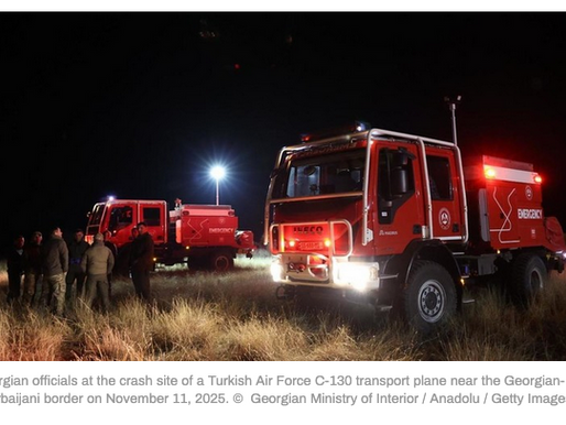 Large Turkish military transport plane falls from sky (VIDEO)