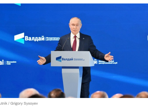 Putin offers peace to the West. Will it accept?