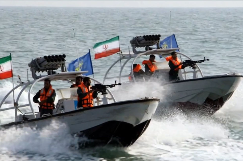 U.S. Fires Upon and DESTROYS 6 Iranian Fast-Attack Boats!