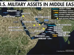 U.S. Military Assets in the Middle East
