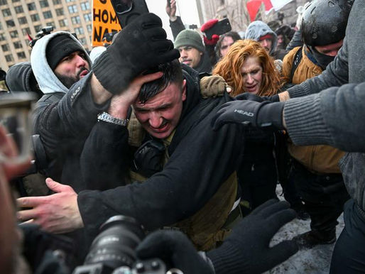 Violent Left Wing Mobs In Minneapolis Hunt For ICE And Attack Counter Protesters