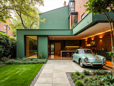 Hereford Architect: Designing a Mid-Century Car Collector's Dream Home