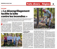 Le Journal de Gien                                                        Article de Cindy Roudier-Valaud                              Mise aux normes d'une clôture à Vannes /Cosson