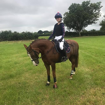 Happy customer on course, training at Inspire XC in Somerset