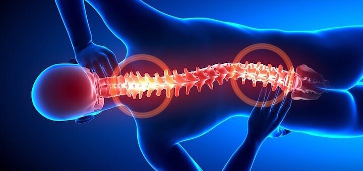 4U Pilates & Wellbeing owner Zoisa Holder talks about the importance of good posture demonstrated through this image of the spine