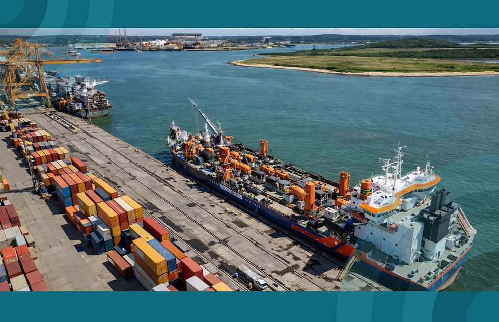 DRAGAGEM DE SUAPE AMPLIA CALADO DO PORTO E POSICIONA NORDESTE PARA NOVA REALIDADE LOGÍSTICA GLOBAL