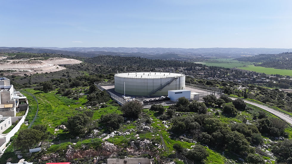 הקמת מאגר מים בנפח של 12,500 מ"ק