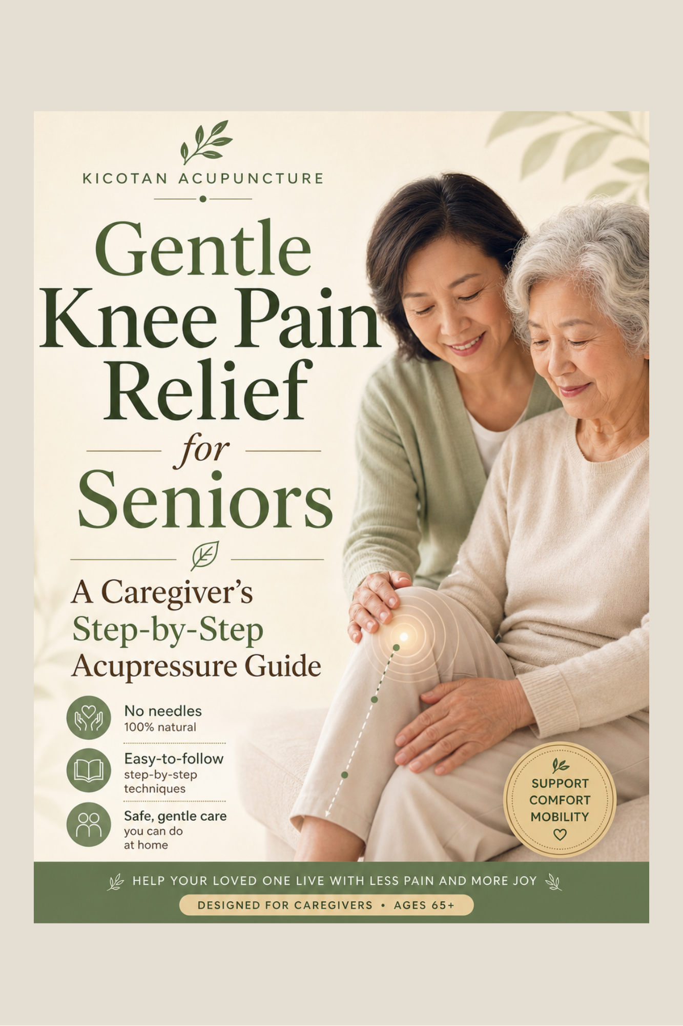 Gentle Pain Relief for Seniors: A Caregiver's Step-by-Step Acupressure Guide