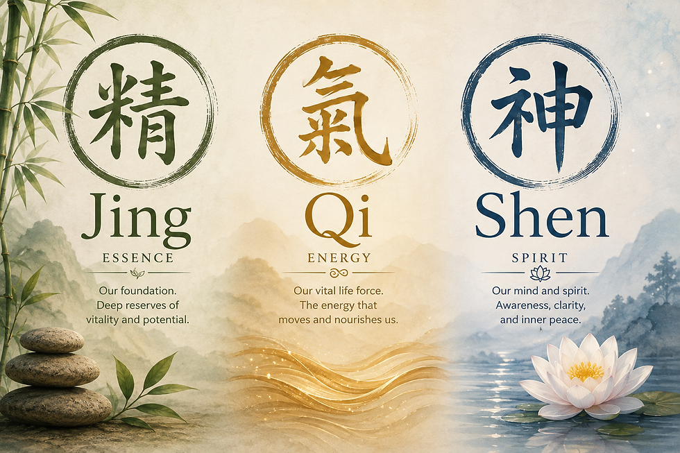 Three Treasures Daily Reset: A Gentle Daily Practice for Jing, Qi and Shen