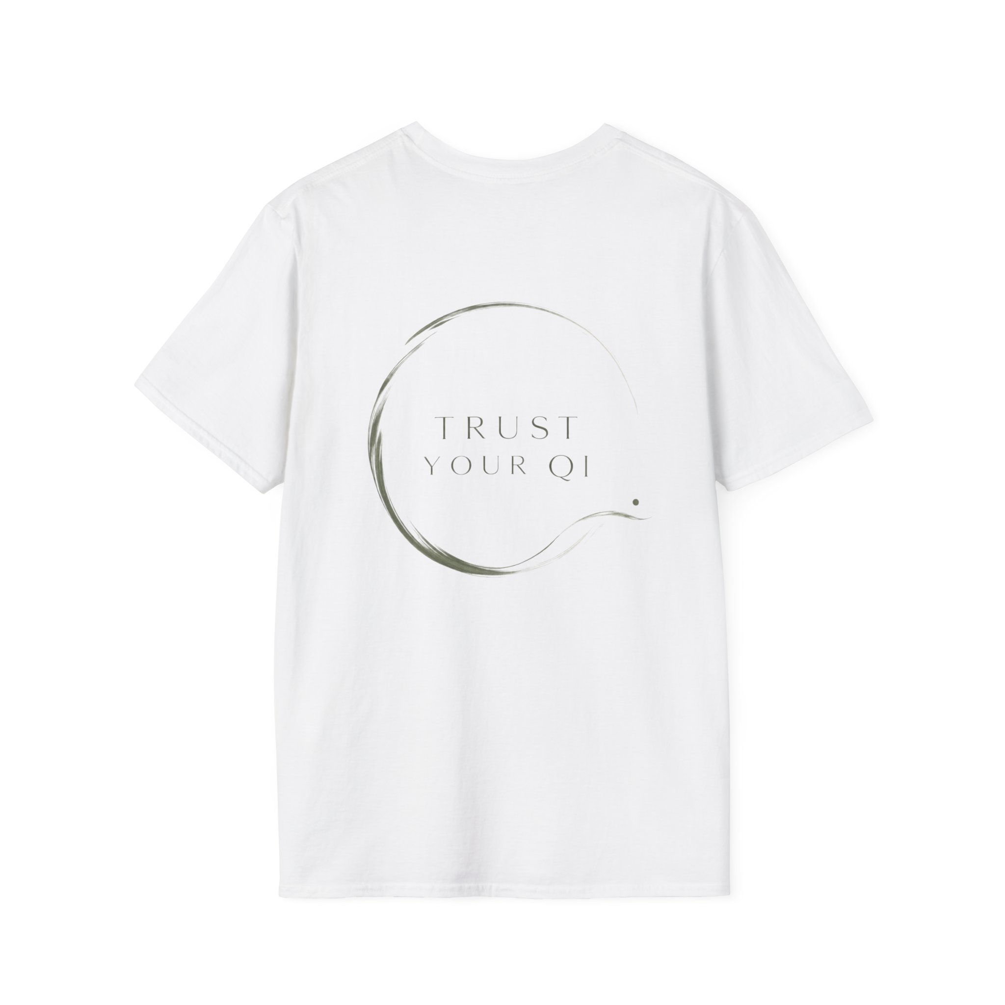 Trust Your Qi T-Shirt — Minimal Zen Energy Tee