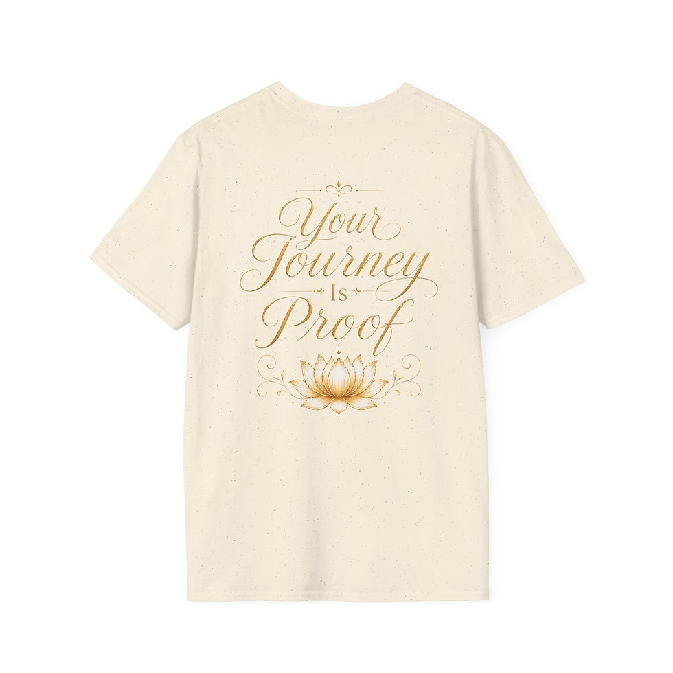 Thumbnail: Your Journey Is Proof | Inspirational Women's T-Shirt