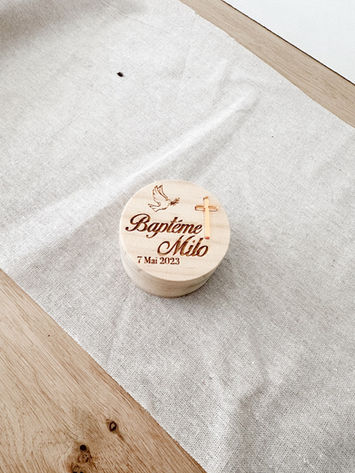 Petite boîte personnalisée