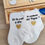 Miniature : Coffret bois - Chaussettes bébé - Meilleur Papa - Doré 