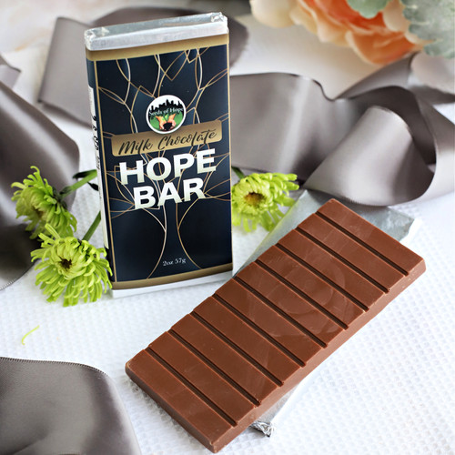 Hope Bar Premium Milk Chocolate 2 oz Hope Chocolates