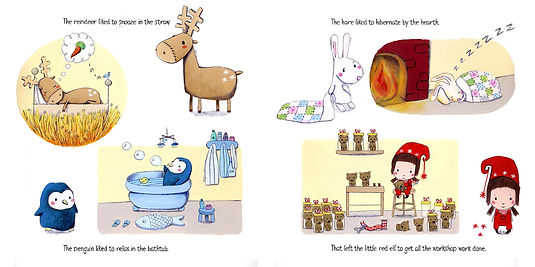 The Little Red Elf, written by Barbara Barbieri McGrath, illustrated by Rosalinde Bonnet, published by Charlesbridge
