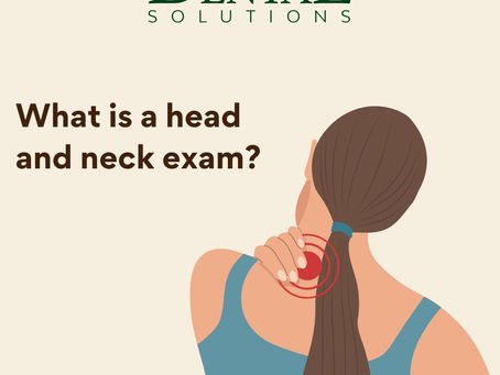 What is a head and neck exam