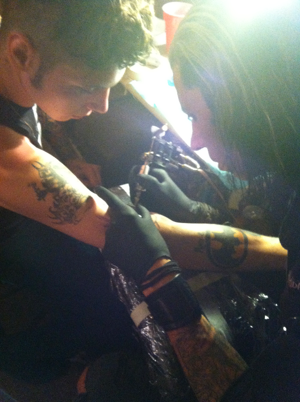 Andy Biersack / Warped Tour 2013