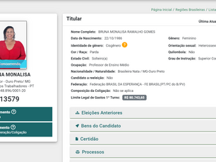 Perguntas que eu faria aos candidatos: Bruna Monalisa