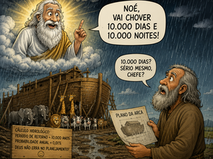 O que é a regra da "chuva de 10.000 anos"?