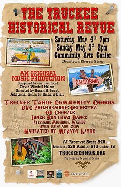 Truckee Historic Revue Poster